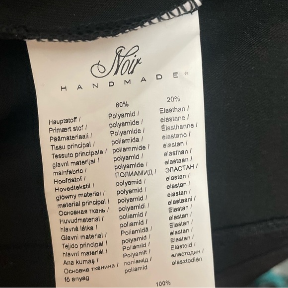 Noir Handmade Wet Look & Lace Black Corset Top Eur 40 L - Picture 13 of 16